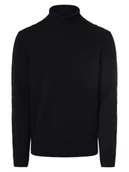 Swetry męskie - Bugatti - Sweter męski, niebieski - miniaturka - grafika 1