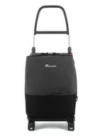 Torby i wózki na zakupy - Składany wózek na zakupy plecak 2w1 Rolser One Tweed T-Shop - black - miniaturka - grafika 1