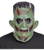 Dodatki do strojów karnawałowych - Maska Lateksowa Frankenstein Zielony - miniaturka - grafika 1