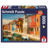 Puzzle - Puzzle 1000 Kolorowe domy na wyspie Burano Nowa - miniaturka - grafika 1