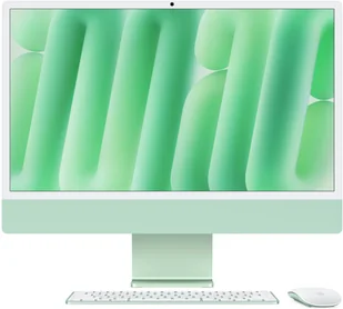 APPLE iMac Z1EN 59,62cm 23,5Zoll Standardglas M4 10C CPU/10C GPU/16C N.E. 16GB 512GB SSD Gbit Eth MM NumKey TID DE  Z1EN-MWV03D/A-07FTMX - Zestawy komputerowe - miniaturka - grafika 1