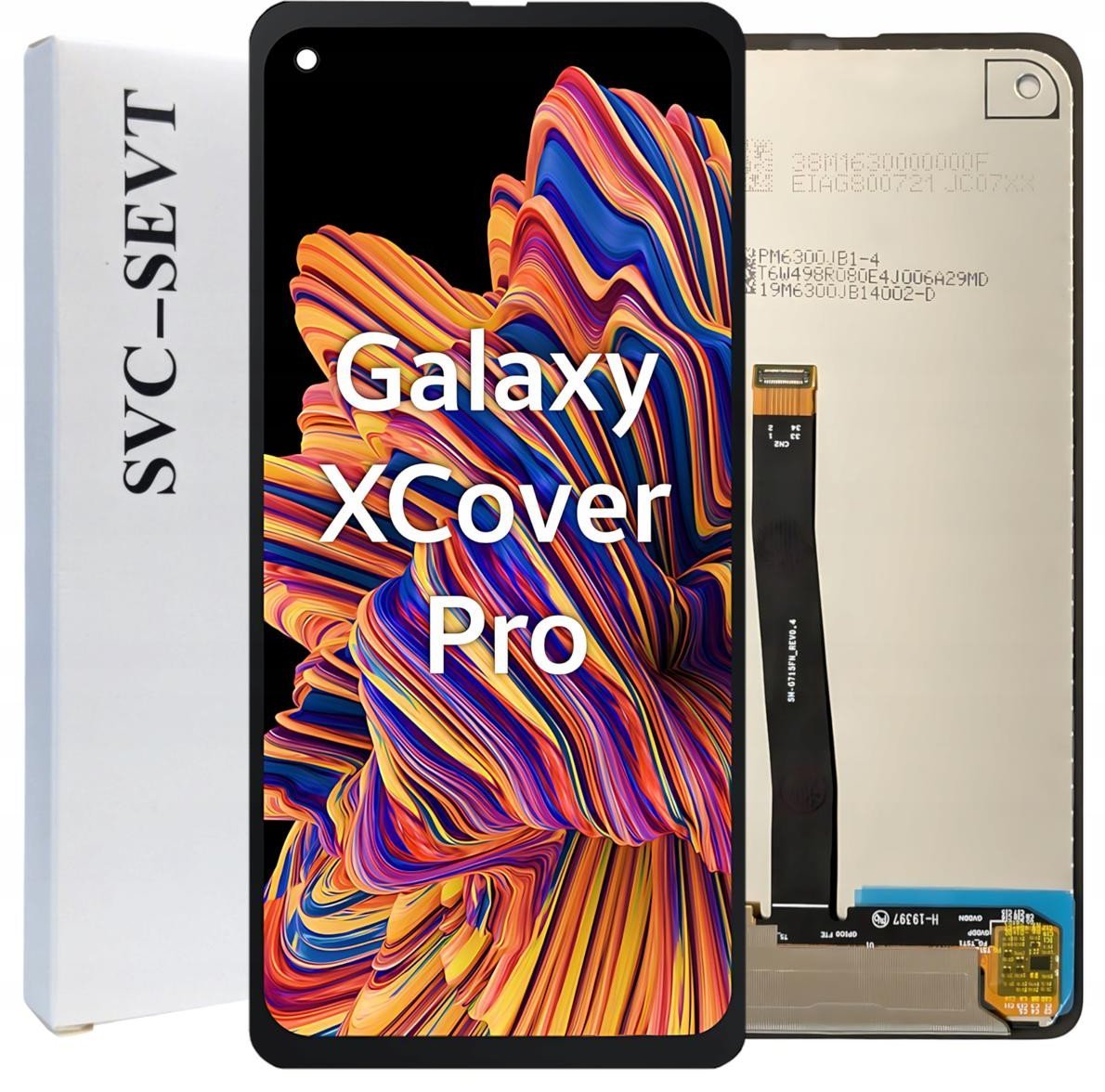 Wyświetlacz do Samsung XCover Pro 2020 Ekran LCD Oryginał Zila SM-G715FN 5904858345533