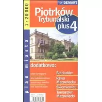 Piotrków Trybunalski - plan miasta (skala 1:20 000) - Praca zbiorowa