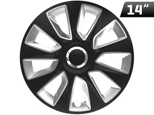 Kołpak Stratos Rc Black / Silver 14``, 1 Szt. - Kołpaki samochodowe - miniaturka - grafika 1
