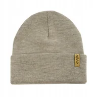 Czapki dla dzieci - Aliap Czapka dziecięca rozm .50-52 Beżowy Wełna merino 100% - miniaturka - grafika 1