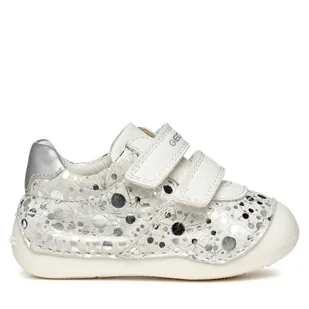 Sneakersy Geox B Tutim B9440B 007BC C0007 Biały - Buty dla dziewczynek - miniaturka - grafika 1