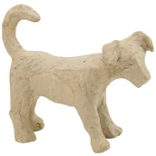 Dekoratorstwo - Decopatch figurka dekoracyjna Jack Russell, z masy papierniczej, 11 x 8,5 x 3 cm, brązowy AP153O - miniaturka - grafika 1