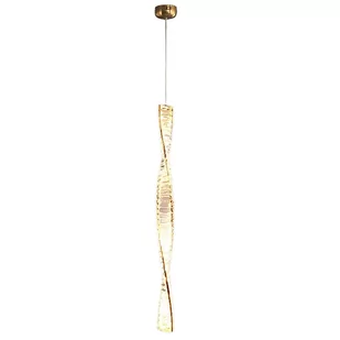 Wisząca lampa Bohemia CGBOHEMIA1 COPEL LED 12W 3000K kryształowa złota - Lampy sufitowe Wisząca lampa Bohemia CGBOHEMIA1 COPEL LED 12W 3000K kryształowa złota - Lampy sufitowe - miniaturka - grafika 1