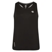 Koszulki sportowe damskie - Damski podkoszulek Dare 2b Modernize II Vest Rozmiar: XXS / Kolor: czarny - miniaturka - grafika 1