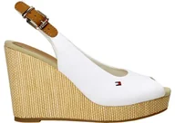 Espadryle damskie - Tommy Hilfiger Espadryle FW0FW04789 40 Iconic Elena Sling Back Wedge - miniaturka - grafika 1