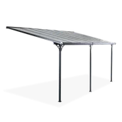 Garaże i wiaty - Wiata ogrodowa ATLANTA 3x5m Cold Grey - miniaturka - grafika 1