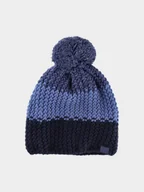 Czapki dla dzieci - 4F Czapka zimowa chłopięca - niebieska Uniwersalny - miniaturka - grafika 1