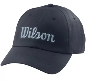 Czapka Wilson SCRIPT TWILL HAT india ink - Czapki damskie - miniaturka - grafika 1