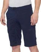 Spodenki rowerowe - 100% Szorty męskie 100% RIDECAMP Shorts navy roz.34 48 EUR NEW - miniaturka - grafika 1