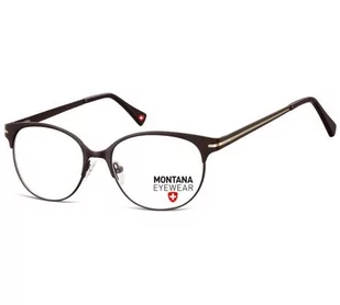 Damska oprawa korekcyjna metalowa - Okulary korekcyjne, oprawki, szkła - miniaturka - grafika 1