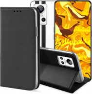 Etui i futerały do telefonów - Hello Case ETUI Z KLAPKĄ DO REALME GT NEO 3 CZARNE ZAMYKANE MAGNETYCZNE KABURA FUTERAŁ - miniaturka - grafika 1