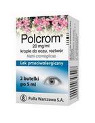 Krople do oczu - POLFA POLCROM 2 x 5 ml krople - miniaturka - grafika 1