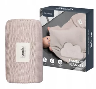 Lionelo Kocyk Babmusowy Blanket Beige Sand - Koce i narzuty dla dzieci - miniaturka - grafika 1
