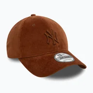 Czapki damskie - Czapka z daszkiem New Era Cord 9FORTY New York Yankees brown WYSYŁKA W 24H 30 DNI NA ZWROT - miniaturka - grafika 1