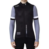 Bluzy na rower - Męska Bluza Rowerowa Fdx Men'S Limited Roubaix Thermal Jersey | Black/G - Rozmiar M - miniaturka - grafika 1