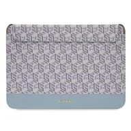 Torby na laptopy - Etui Guess GCube Stripes na laptopa 16'' - niebieskie - miniaturka - grafika 1