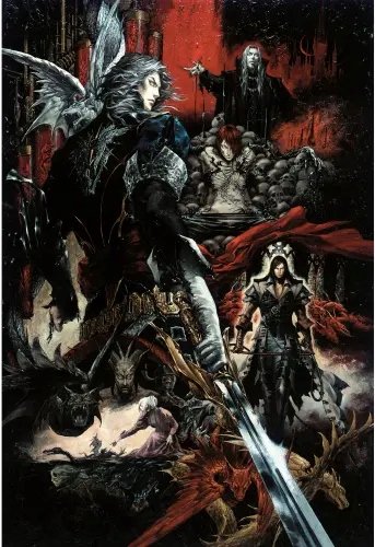 Plakat Anime Manga Castlevania CAS_020 A2 (custom)