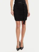 Spódnice - Guess Spódnica mini W5YD56 KCZC2 Czarny Regular Fit - miniaturka - grafika 1