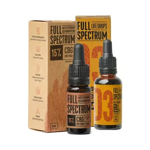 Cosma Cannabis Full Spectrum niefiltrowany olejek CBG 15% 10ml dla ludzi) + Witamina D3 30ml GRATIS! 53050-uniw - Suplementy naturalne - miniaturka - grafika 1