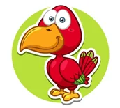 Zabawki kreatywne - Haft Diamentowy Piękna Papuga 25X25 Cm - miniaturka - grafika 1