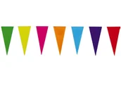 Dekoracje sali - Guirca Baner flagi wielokolorowe - 10 m - 1 szt. GU8844 - miniaturka - grafika 1