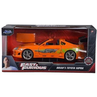 Dickie Toys Auto Fast&amp;Furious Szybcy i wściekli Toyota Supra 1995 1:24 - Samochody i pojazdy dla dzieci - miniaturka - grafika 1