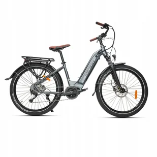 Rower Elektryczny Jobobike Lyon [Kolor Szary, Rozmiar Ramy M] - Rowery elektryczne - miniaturka - grafika 1