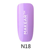 Lakiery hybrydowe - Makear, Neon, Lakier Hybrydowy, 18, 8 ml - miniaturka - grafika 1