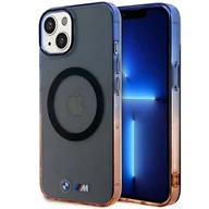 Etui i futerały do telefonów - Etui BMW Gradient Bumper MagSafe do Apple iPhone 14 Plus Szary - miniaturka - grafika 1