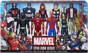 Figurki dla dzieci - Zestaw 11 Figur Marvel Avengers Titan Hero 30 cm - Iron Man, Spider-Man, Kapitan Ameryka i więcej - miniaturka - grafika 1