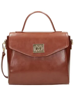 Multikolorowy portfel Nobo w geometryczne wzory, czerwony - Portfele - miniaturka - grafika 1