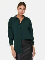 Koszule damskie - JDY Koszula Kenta 15268316 Zielony Regular Fit - miniaturka - grafika 1