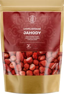 BrainMax Pure Liofilizowane truskawki, 45 g - Owoce świeże i suszone - miniaturka - grafika 1