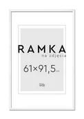 Ramki na zdjęcia - Ramka na zdjęcia 61x91,5 cm Biała - miniaturka - grafika 1