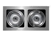 Lampy pozostałe - Azzardo Lampa techniczna Sisto 2 Aluminium (GM2202 ALU) - miniaturka - grafika 1