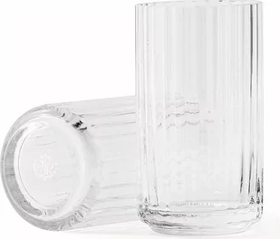 Wazon Lyngby szklany Clear 31 cm - Wazony i flakony - miniaturka - grafika 1