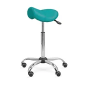 Meble i wyposażenie gabinetów medycznych - UBM ERGO STS Seledynowy 05 Taboret tapicerowany - miniaturka - grafika 1