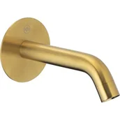 Wylewki do baterii - KFA Armatura Moza wylewka podtynkowa do baterii złoty szczotkowany 836-004-31 - miniaturka - grafika 1