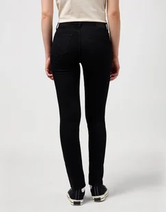WRANGLER SLIM RETRO BLACK 112352334 26/32 - Spodnie damskie - miniaturka - grafika 1