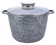 Garnki - ZILNER ZILNER GARNEK MARMUROWY 10L 28cm ZILNER ZL-7065  ZL-7065 - miniaturka - grafika 1