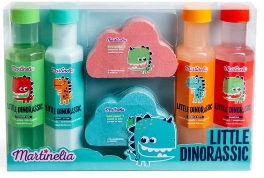 Zestaw do Kąpieli dla Niemowlaków Martinelia Little Dinorassic 6 Części