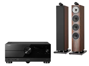 Kino domowe Yamaha RX-A4A (czarny) + 702 S3 (mokka) - Kino domowe - miniaturka - grafika 1
