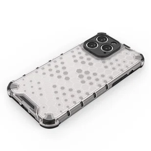 Honeycomb etui iPhone 14 Pro Max pancerny hybrydowy pokrowiec przezroczyste - Etui i futerały do telefonów - miniaturka - grafika 3