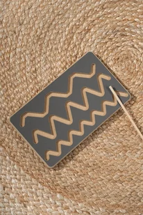 Tabliczka Grafomotoryczna FUN - szara - Zabawki sensoryczne - miniaturka - grafika 1