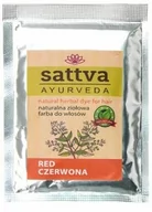Farby do włosów i szampony koloryzujące - Sattva Ayurveda Naturalna farba henna Red 10g - miniaturka - grafika 1